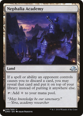 Image for Nephalia Academy (205) [The List Reprints]