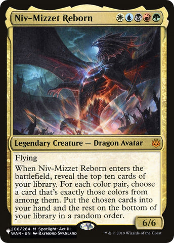 Image for Niv-Mizzet Reborn (208) [The List Reprints]
