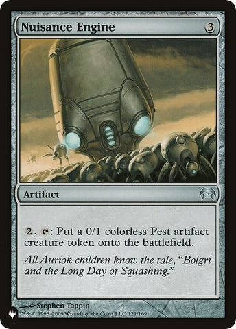 Image for Nuisance Engine (121) [The List Reprints]