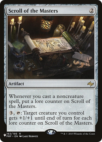 Image for Scroll of the Masters (163) [The List Reprints]