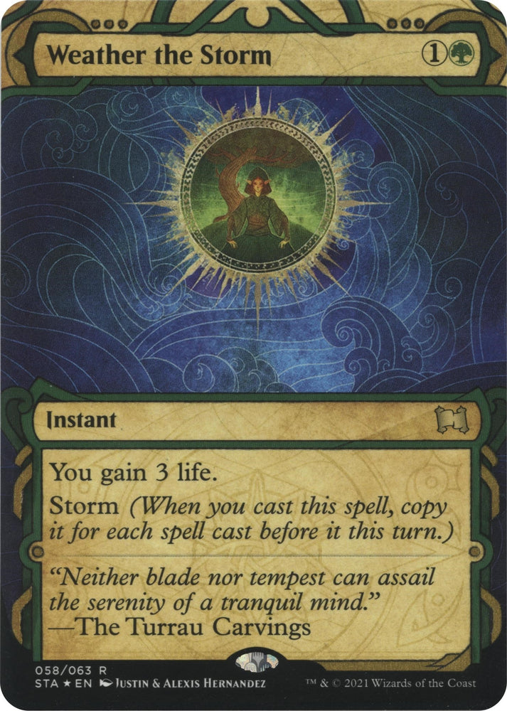 Image for Weather the Storm (Foil Etched) (58) - Magic: The Gathering