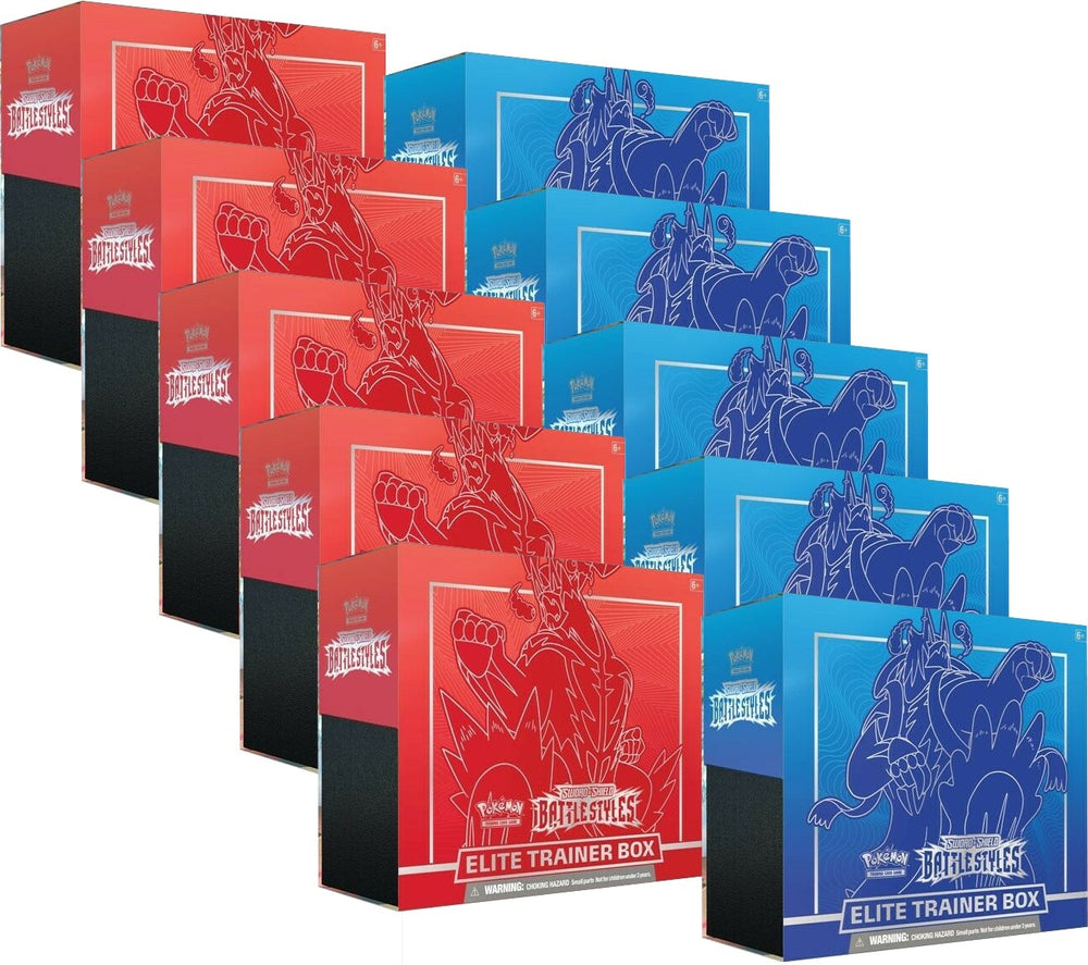 Battle Styles Elite Trainer Box Case [SWSH05: Battle Styles]