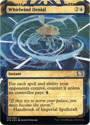 Image for Whirlwind Denial (Foil Etched) (23) [Strixhaven: Mystical Archives]