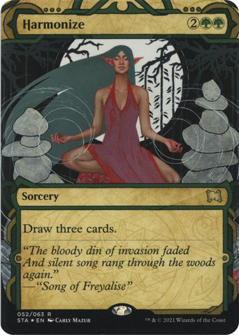 Image for Harmonize (Foil Etched) (52) [Strixhaven: Mystical Archives]