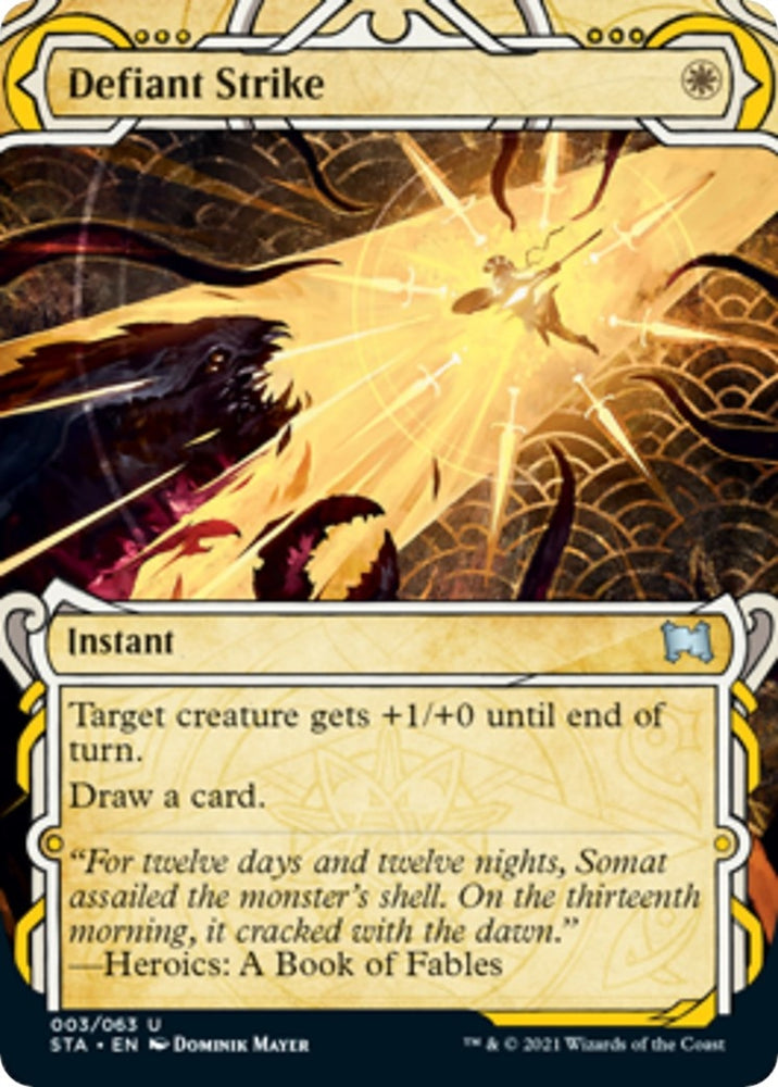 Image for Defiant Strike (3) [Strixhaven: Mystical Archives]