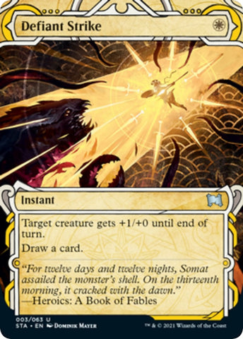 Image for Defiant Strike (3) [Strixhaven: Mystical Archives]