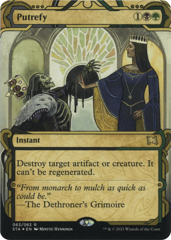 Image for Putrefy (Foil Etched) (63) [Strixhaven: Mystical Archives]