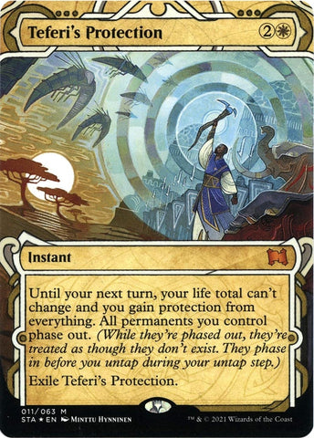 Image for Teferi's Protection (Foil Etched) (11) [Strixhaven: Mystical Archives]