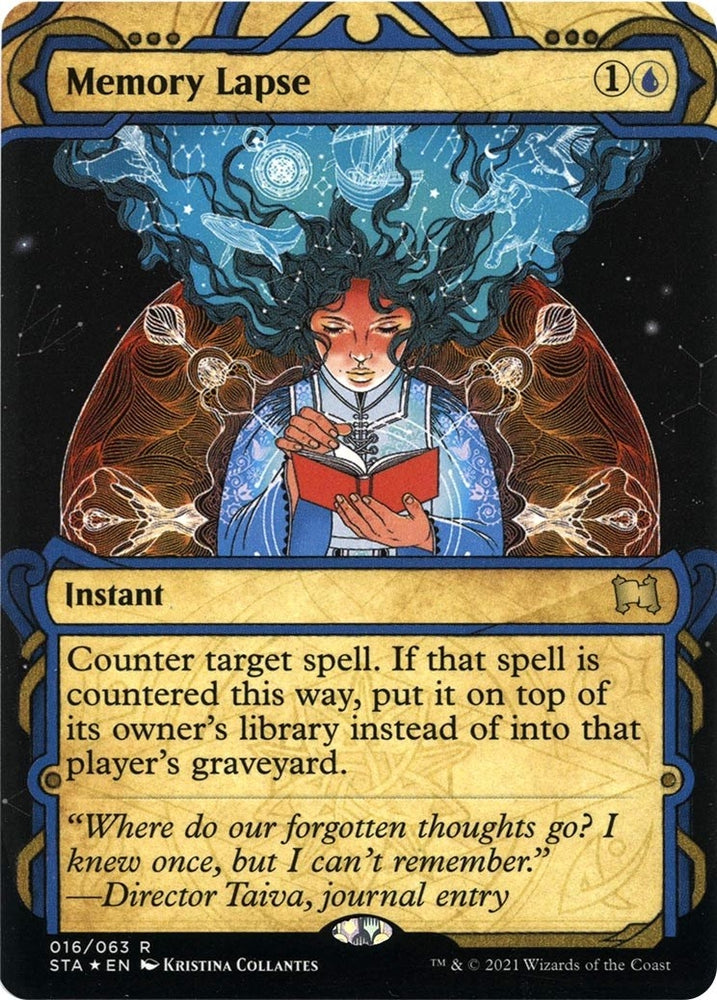 Image for Memory Lapse (Foil Etched) (16) [Strixhaven: Mystical Archives]