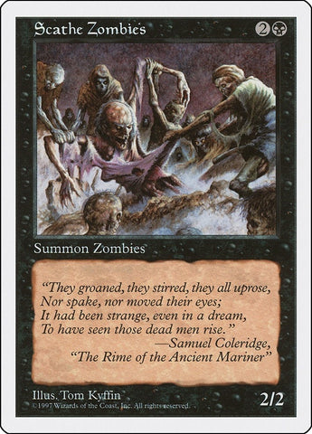 Image for Scathe Zombies - Magic: The Gathering
