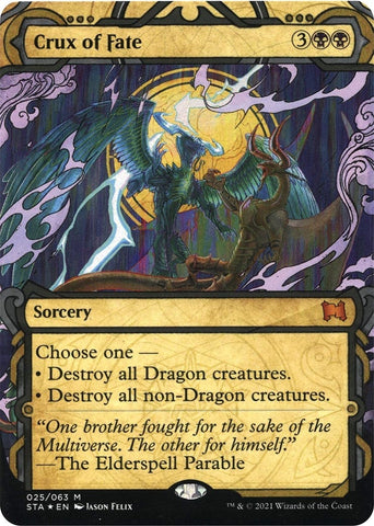 Image for Crux of Fate (Foil Etched) (25) [Strixhaven: Mystical Archives]