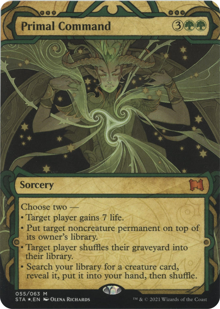 Image for Primal Command (Foil Etched) (55) [Strixhaven: Mystical Archives]