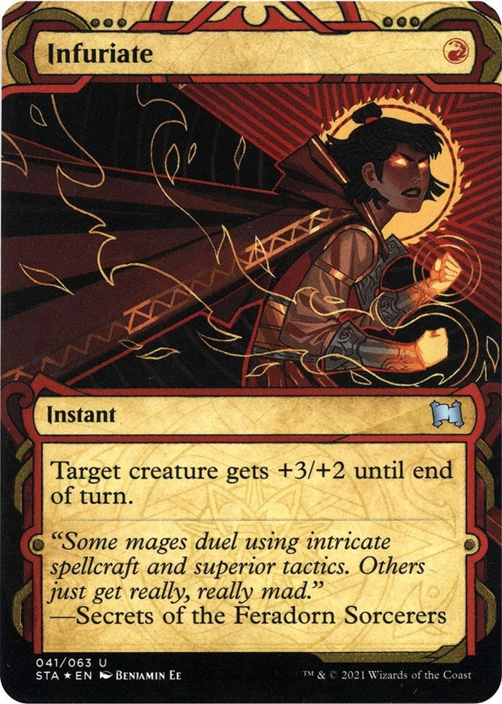 Image for Infuriate (Foil Etched) (41) [Strixhaven: Mystical Archives]