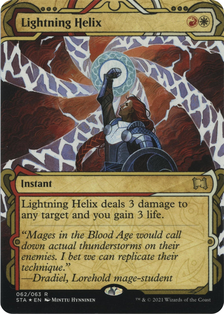 Image for Lightning Helix (Foil Etched) (62) [Strixhaven: Mystical Archives]