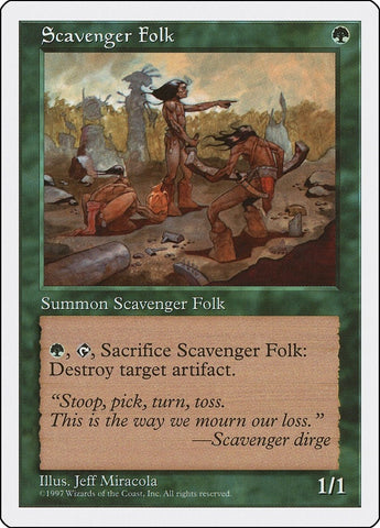 Image for Scavenger Folk - Magic: The Gathering