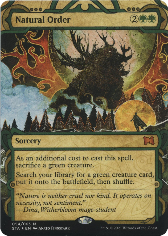 Image for Natural Order (Foil Etched) (54) [Strixhaven: Mystical Archives]