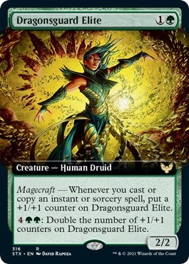 Image for Dragonsguard Elite (Extended Art) (316) [Strixhaven: School of Mages]