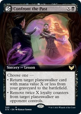 Image for Confront the Past (Extended Art) (303) [Strixhaven: School of Mages]