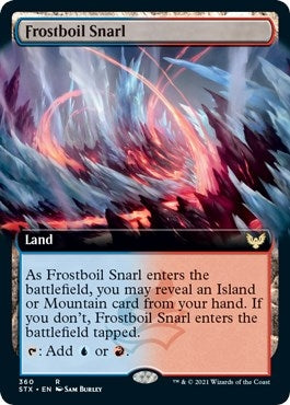 Image for Frostboil Snarl (Extended Art) (360) [Strixhaven: School of Mages]
