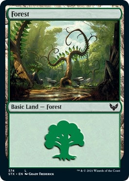Image for Forest (374) (374) [Strixhaven: School of Mages]