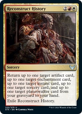 Image for Reconstruct History (222) - Magic: The Gathering