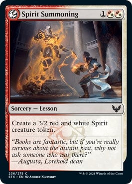 Image for Spirit Summoning (236) - Magic: The Gathering