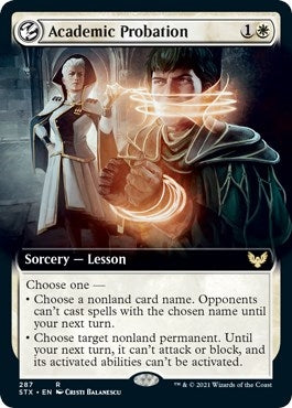 Image for Academic Probation (Extended Art) (287) [Strixhaven: School of Mages]