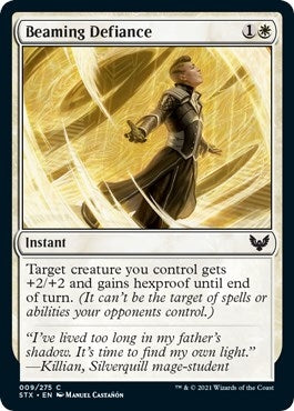 Image for Beaming Defiance (9) [Strixhaven: School of Mages]