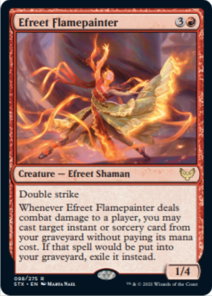 Image for Efreet Flamepainter (98) [Strixhaven: School of Mages]