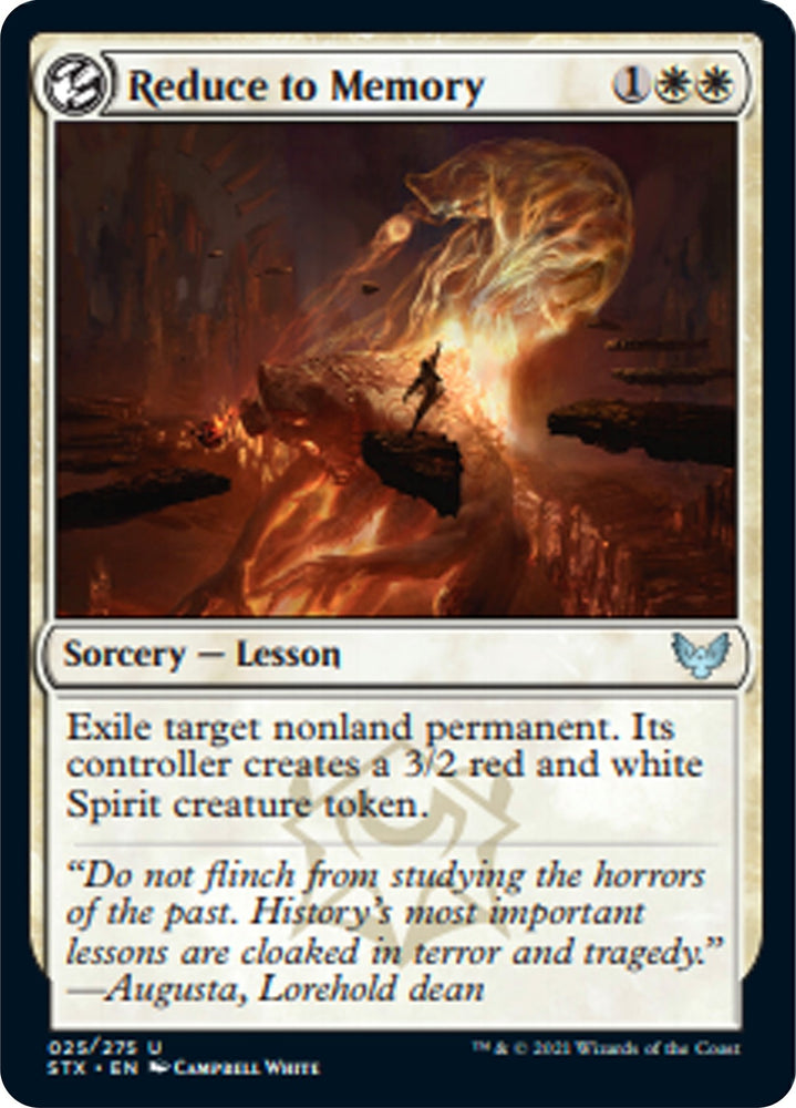 Image for Reduce to Memory (25) [Strixhaven: School of Mages]