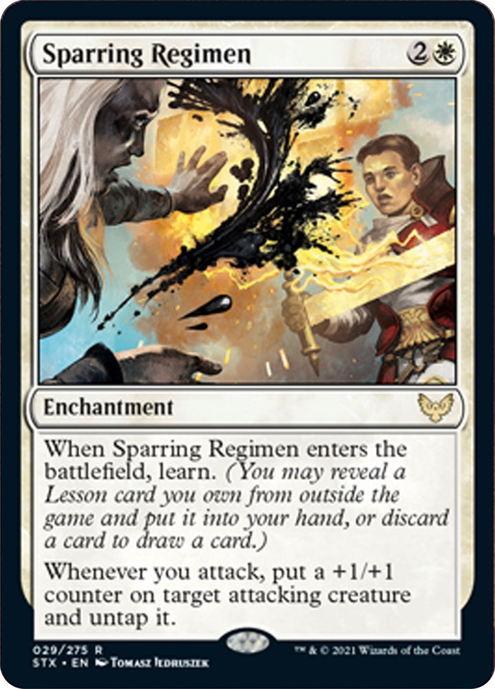 Image for Sparring Regimen (29) [Strixhaven: School of Mages]