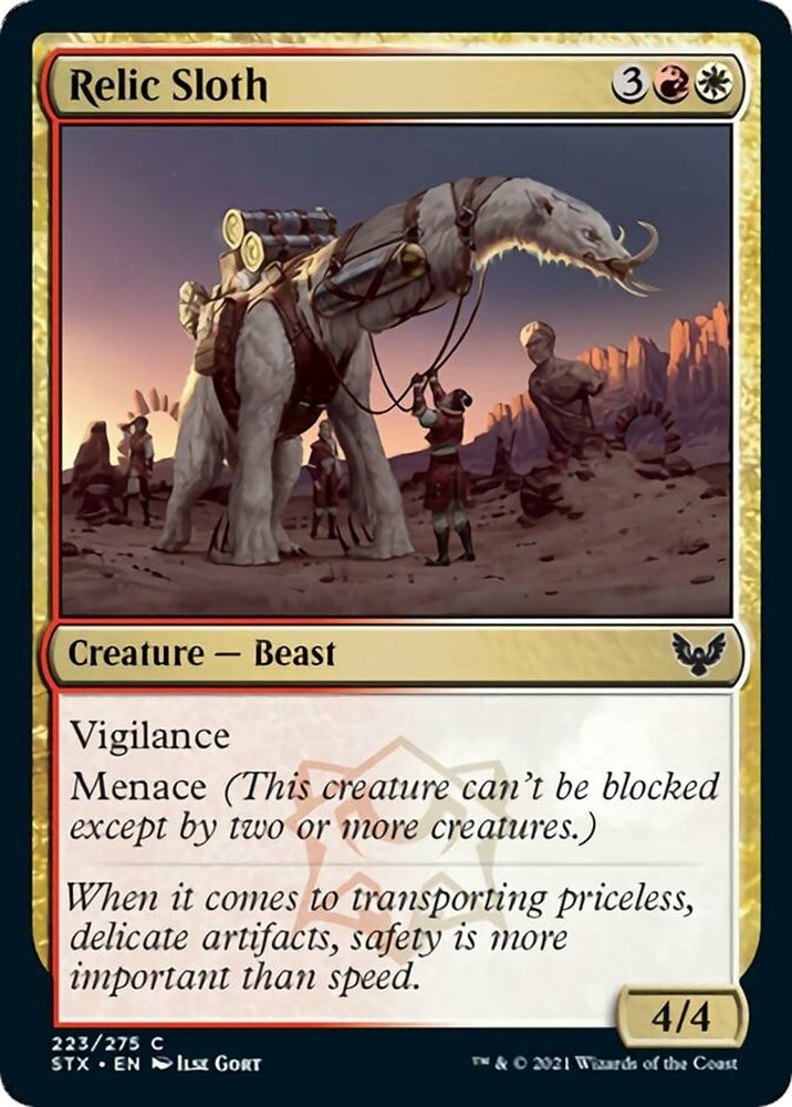 Image for Relic Sloth (223) [Strixhaven: School of Mages]