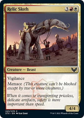 Image for Relic Sloth (223) [Strixhaven: School of Mages]
