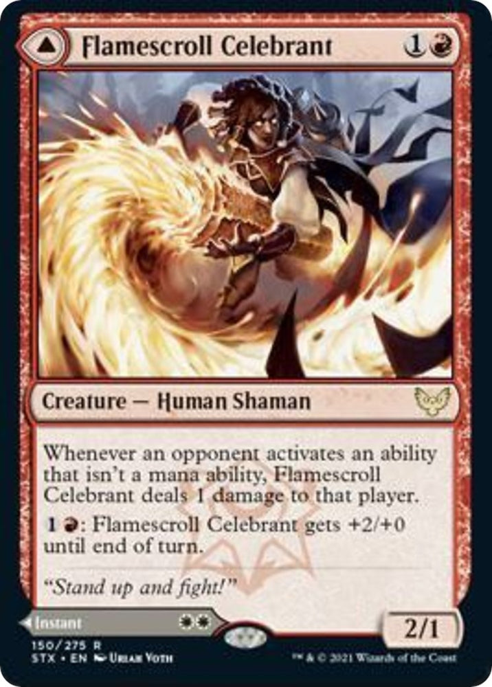 Image for Flamescroll Celebrant (150) [Strixhaven: School of Mages]