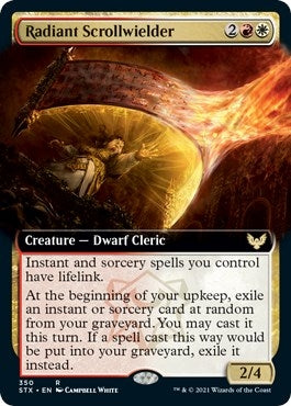 Image for Radiant Scrollwielder (Extended Art) (350) - Magic: The Gathering