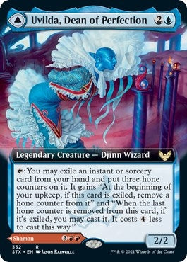 Image for Uvilda, Dean of Perfection (Extended Art) (332) [Strixhaven: School of Mages]