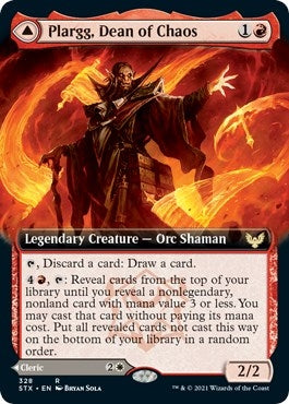 Image for Plargg, Dean of Chaos (Extended Art) (328) - Magic: The Gathering