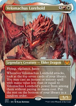 Image for Velomachus Lorehold (Borderless) (283) [Strixhaven: School of Mages]