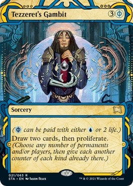 Image for Tezzeret's Gambit (21) - Magic: The Gathering