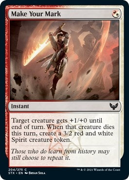 Image for Make Your Mark (204) [Strixhaven: School of Mages]