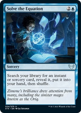 Image for Solve the Equation (54) - Magic: The Gathering