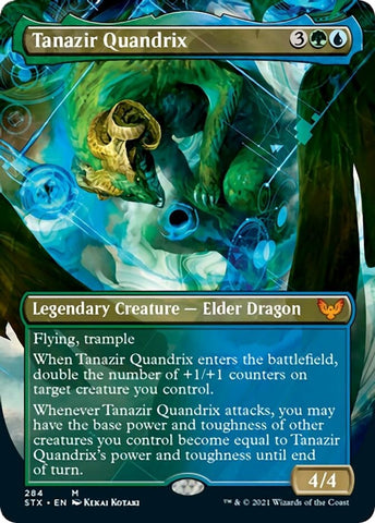 Image for Tanazir Quandrix (Borderless) (284) [Strixhaven: School of Mages]