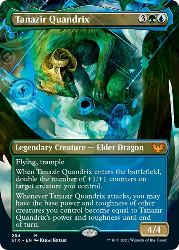 Image for Tanazir Quandrix (Borderless) (284) - Magic: The Gathering