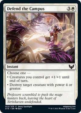 Image for Defend the Campus (12) [Strixhaven: School of Mages]