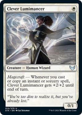 Image for Clever Lumimancer (10) [Strixhaven: School of Mages]