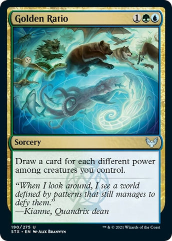 Image for Golden Ratio (190) [Strixhaven: School of Mages]