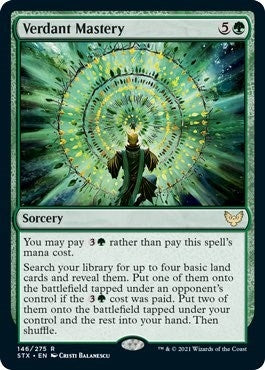 Image for Verdant Mastery (146) [Strixhaven: School of Mages]