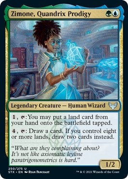 Image for Zimone, Quandrix Prodigy (250) [Strixhaven: School of Mages]