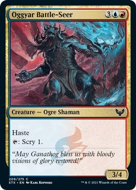 Image for Oggyar Battle-Seer (209) [Strixhaven: School of Mages]