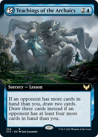Image for Teachings of the Archaics (Extended Art) (299) [Strixhaven: School of Mages]
